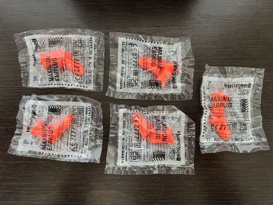 Zatyczki do Uszu Honeywell Maximum Earplug - 2 zł za parę!