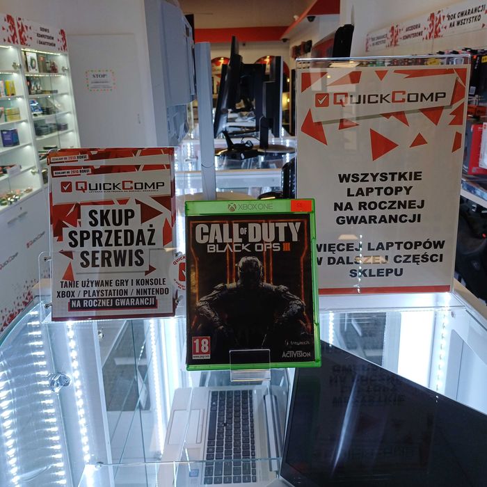 Gra XBOX ONE / X Series Call Of Duty Black Ops III 3 Gwar 1 Rok