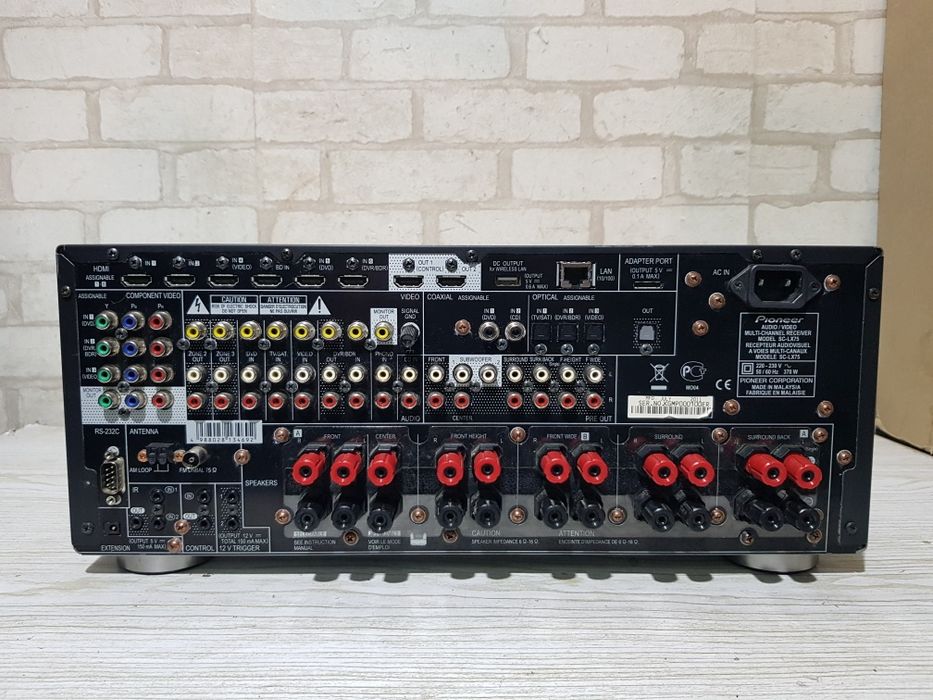 Пульт!9.2AV ресивер Pioneer SC-LX75 9х180Вт USB,HDMI,AirPlay,Flac