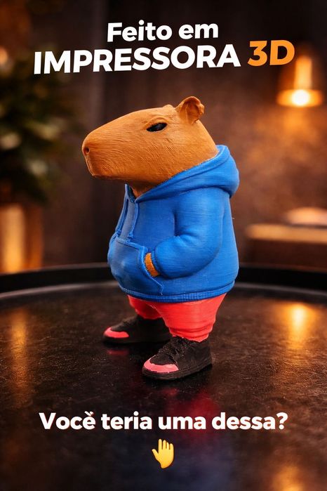 Impressão 3D, tornando sua idéia em realidade.