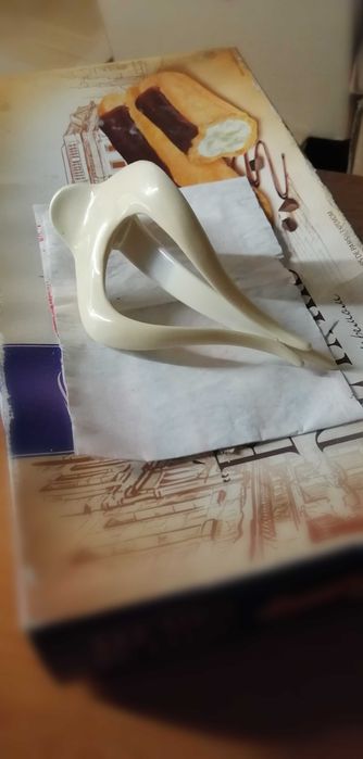 Модная Заколка Франция б/у для волос Обмен на смартфон картины серебро