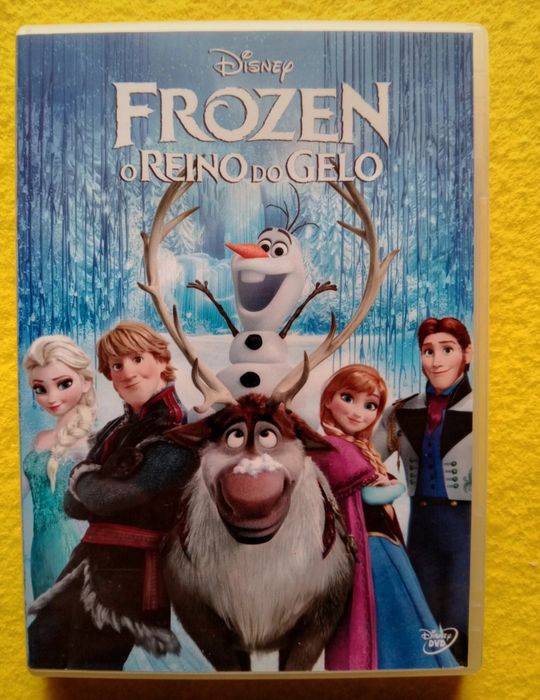 DVD Disney Frozen o reino do gelo