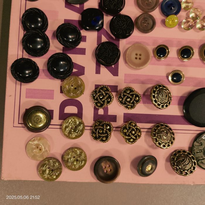 Botões e linhas originais