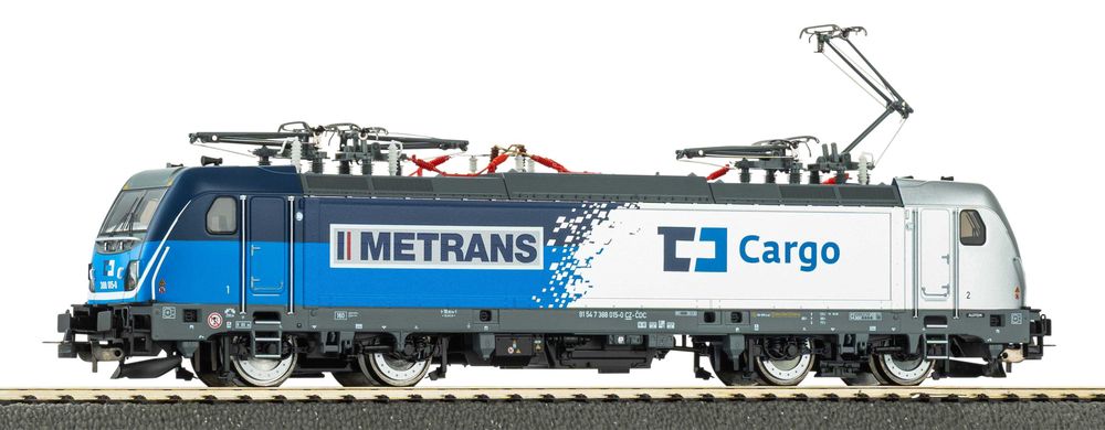 PIKO H0 (21719) - Lokomotywa Elektryczna Rh 388 Metrans Cargo Ep. VI