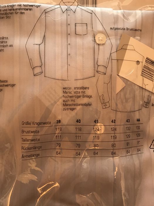 Nowa Koszula męska 40 bawełna