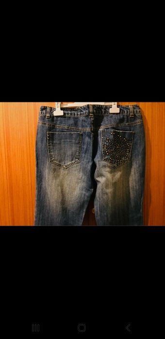 Calças Ganga Naf Naf novas com etiqueta Tam.42