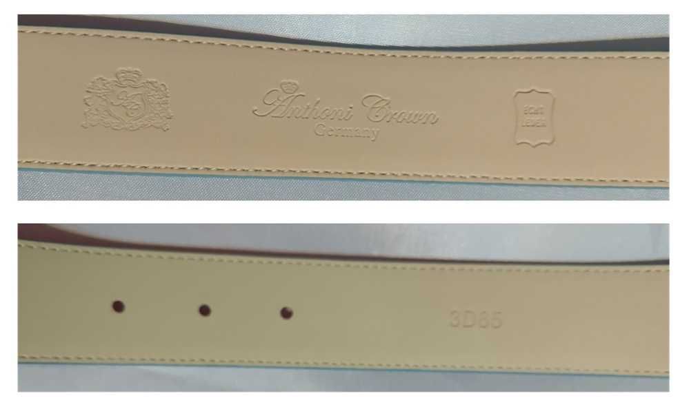 Anthoni Crown Ledergürtel Cinto mulher Tam 85