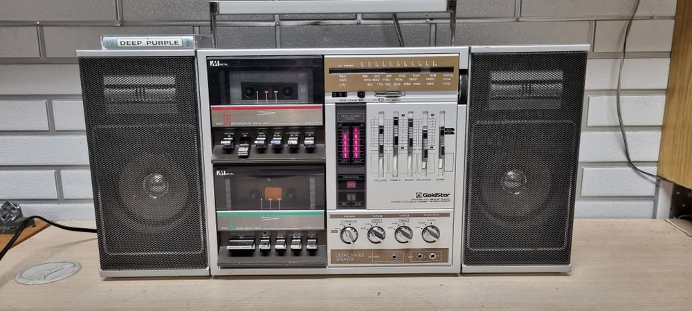 Radiomagnetofon BOOMBOX GOLDSTAR TSW-632