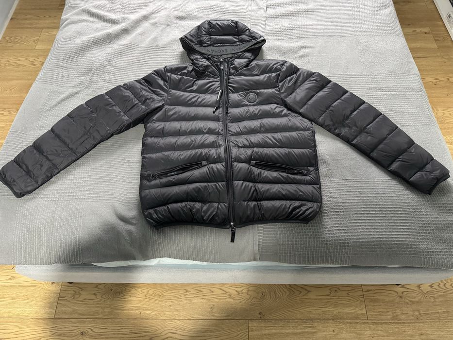 Kurtka puchowa bomber Armani, rozmiar M