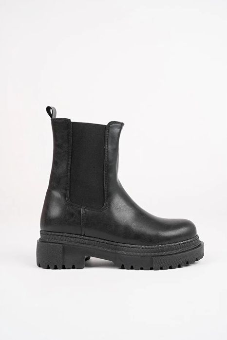 Muggo 37 Buty Damskie Czarne Botki Pamela T1178