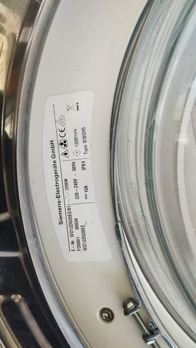 Módulo, placa eletrónica máquina lavar e secar Siemens d12-520