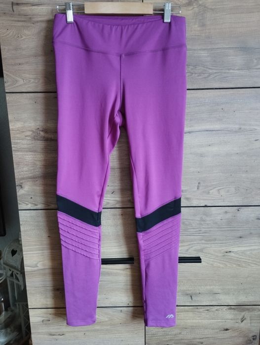 IS Active 38 fioletowe sportowe funkcyjne legginsy getry