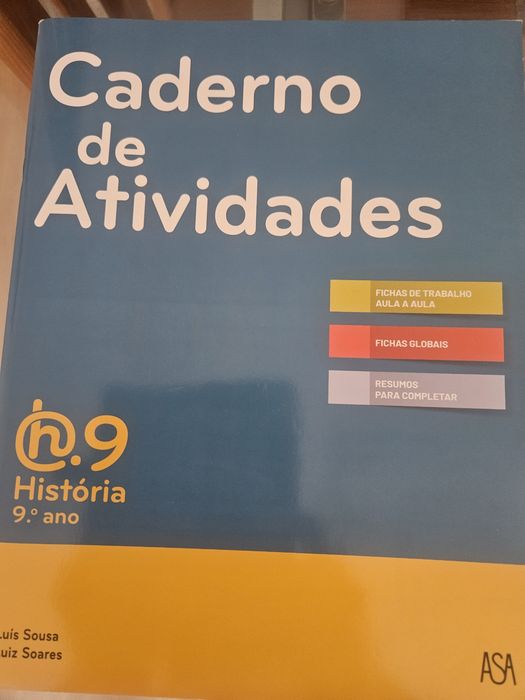 Cadernos  de actividades  9 Ano