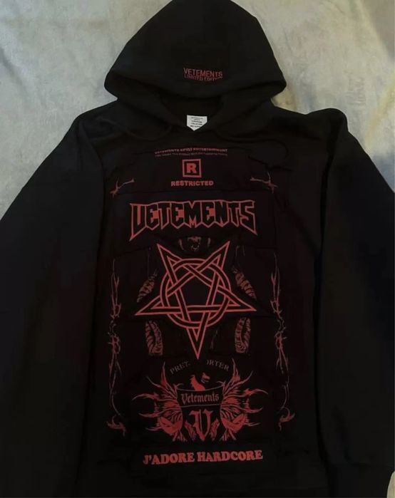 vetements худі XS
