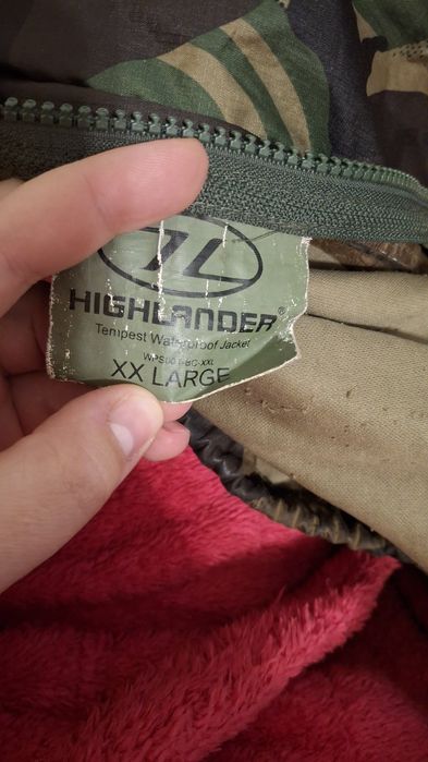 Оригінальна вітрозахистна куртка армії НАТО фірми Горець