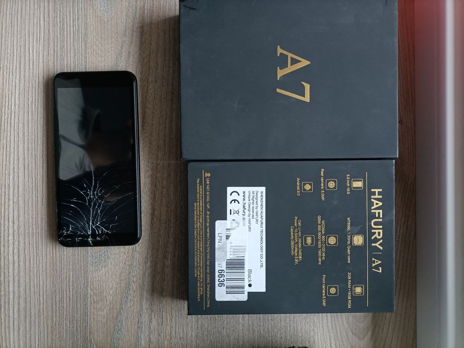 Smartfon telefon 5,5" Hafury A7 dual SIM 2/16Gb, quad-core