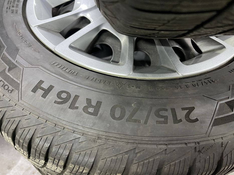 Диски метал OPEL Grandlang 5/108 R16 + 215/70R16 BARUM зима 8мм