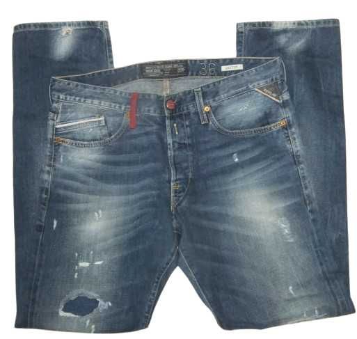 REPLAY WAITOM W36 L34 PAS 98 jeansy męskie proste