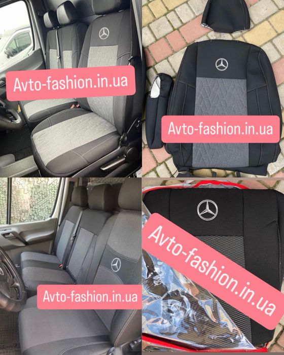 Чохли Sprinter Vito Trafic Master T4 5 Vivaro ГАЗ Daily Transit LT REX