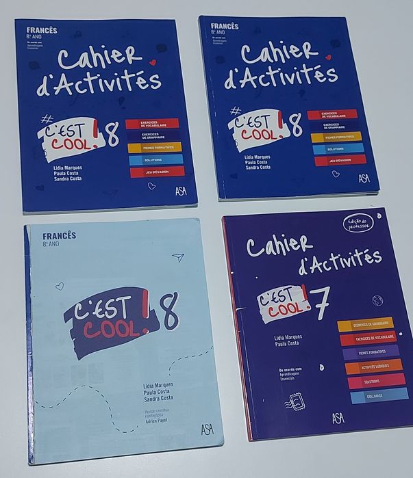 Manuais e Caderno de Atividades 7Ano e 8Ano