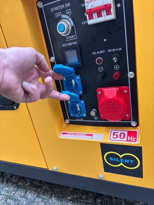 Gerador a Gasóleo 8.5kW REAIS Trifásico e monofásico