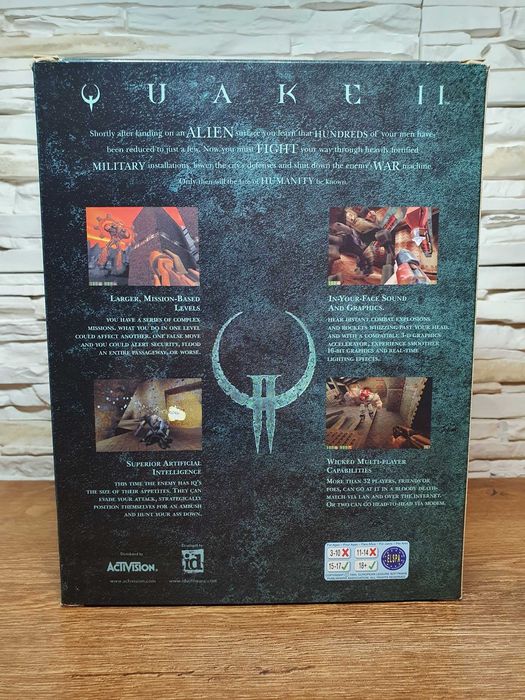 QUAKE II 2 - angielskie wydanie premierowe BIG BOX ENG [PC]