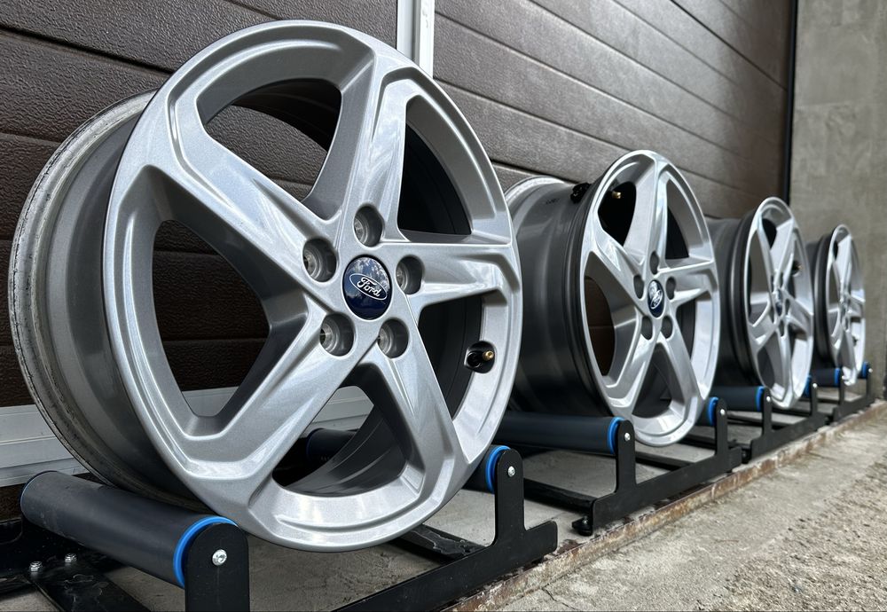 4x felgi aluminiowe 5x108 r16 et50 6,5J Alufelgi Oryginał FORD 16” (czukniki TPMS)