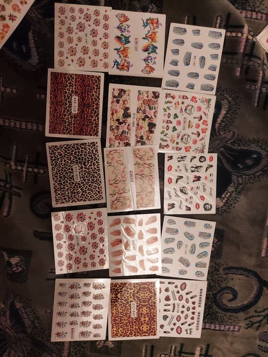 Наклейки на ногти