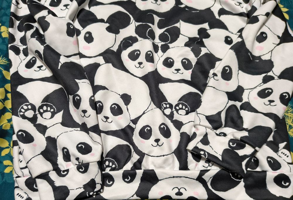 Bluza z Pandami Shein roz. 146-152