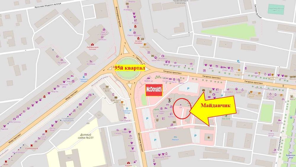 автостоянка з навісами  на  47місць , 95квартал