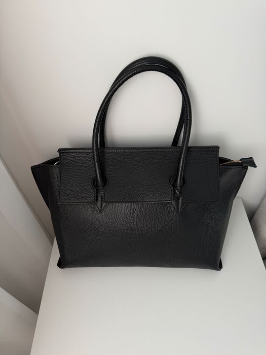 шкіряна сумка у стилі Hermes Birkin