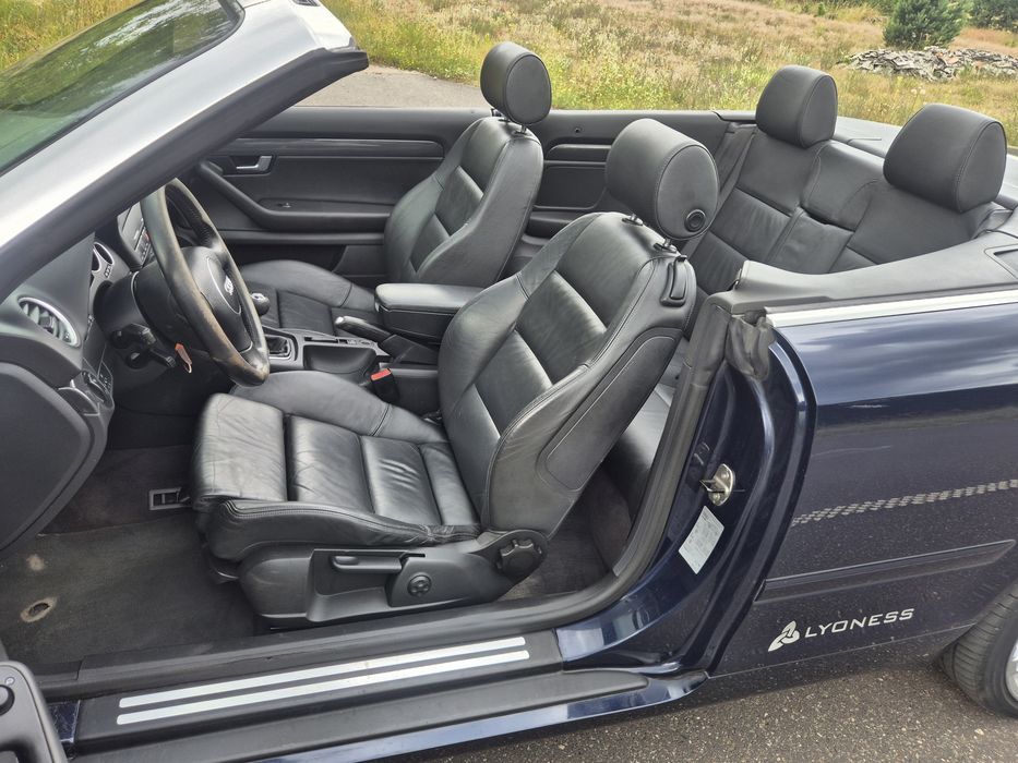 AUDI A4 CABRIOLET // 2.5 TDI V6 // Sprowadzony // Skóry// 18" Felgi