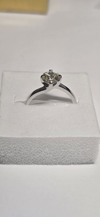 Каблучка Damiani  з натуральним діамантом 1,08 ct