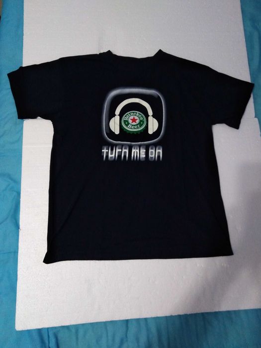 T-Shirt Upperdeck Apache Heineken Beer Turn Me On L