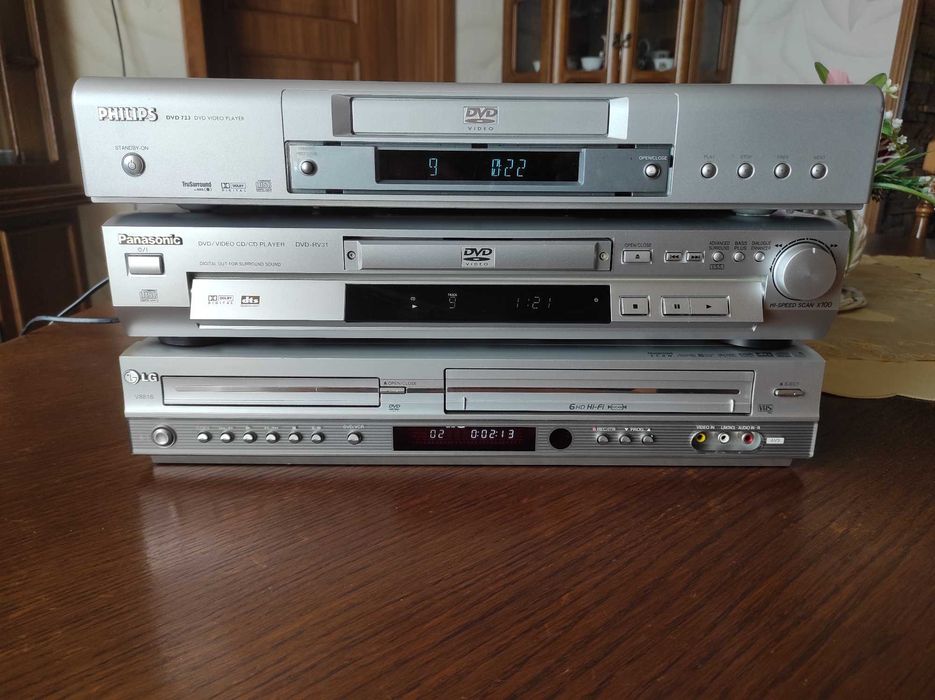 Magnetowid i odtwarzacze DVD - uszkodzone