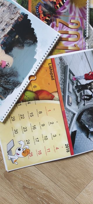 Fotokalendarz, kalendarz