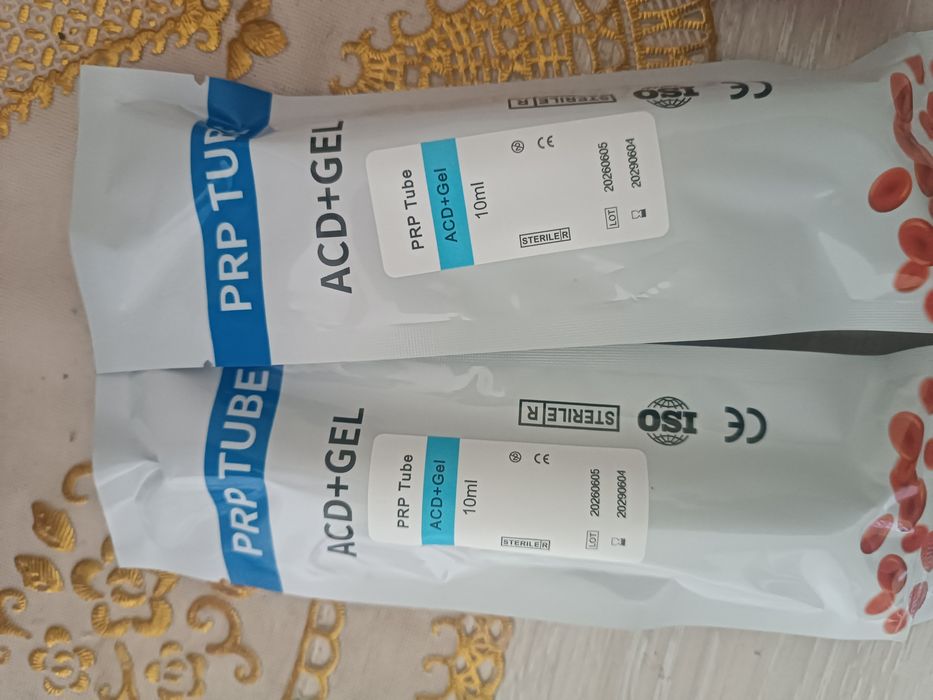 Пробірки для PRP терапії, ACD+Gel.10 мл