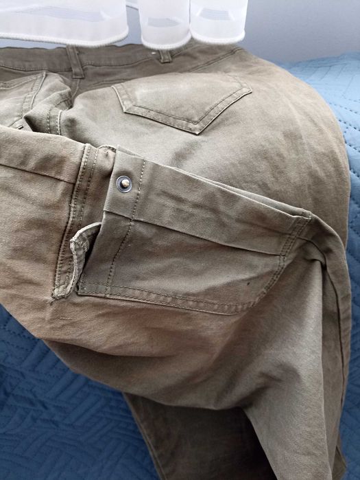 Spodnie khaki cargo ,rozm.176
