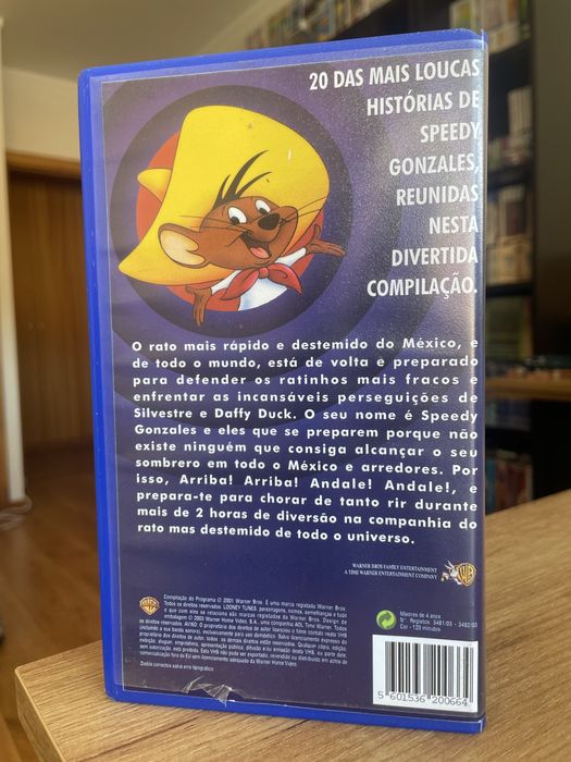 Vhs dupla Speedy gonzales
