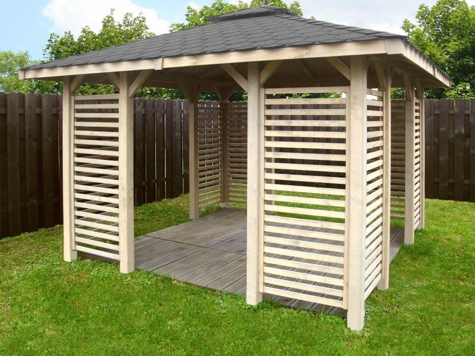 Altany ogrodowe i wiaty samochodowe