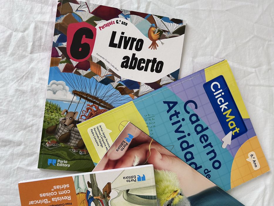 Cadernos de atividades 6 ano / cadernos de exercicios 6 ano