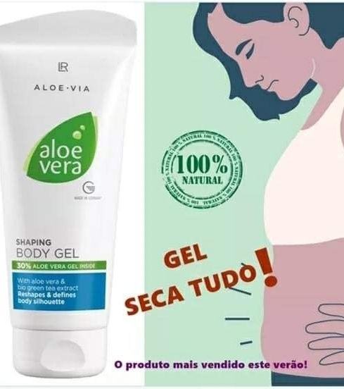 Conjunto LR Verão chá + gel modelador corpo