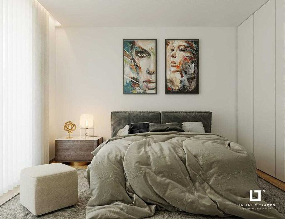 Apartamento T2 Novo com Varanda em Santa Marinha, Vila Nova de Gaia