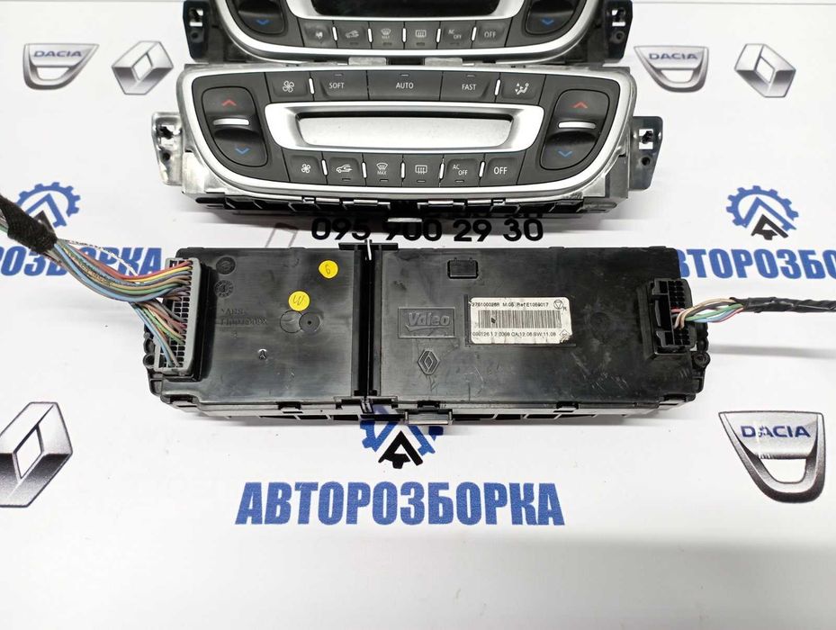 Блок управления климатом Renault Megane 3 Scenic 3