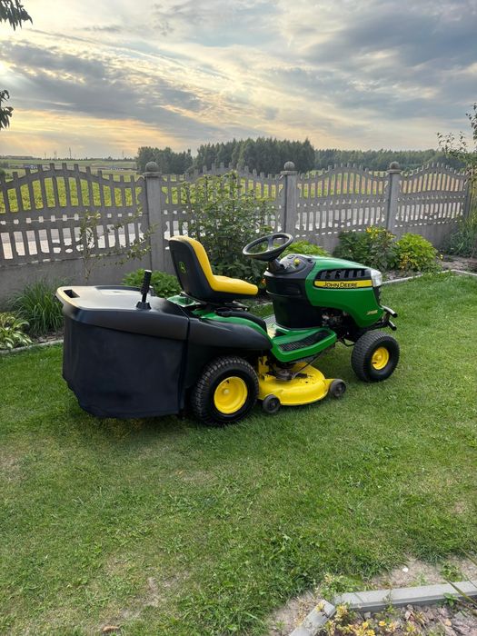 Kosiarka traktorek John Deere X155R 18 KM V2 Hydro