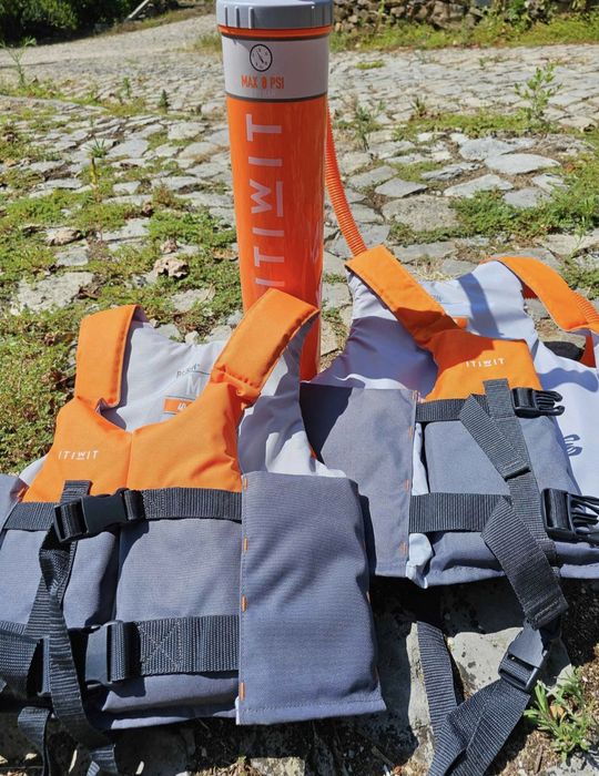 Canoa Kayak Insuflável de Passeio 3 Lugares