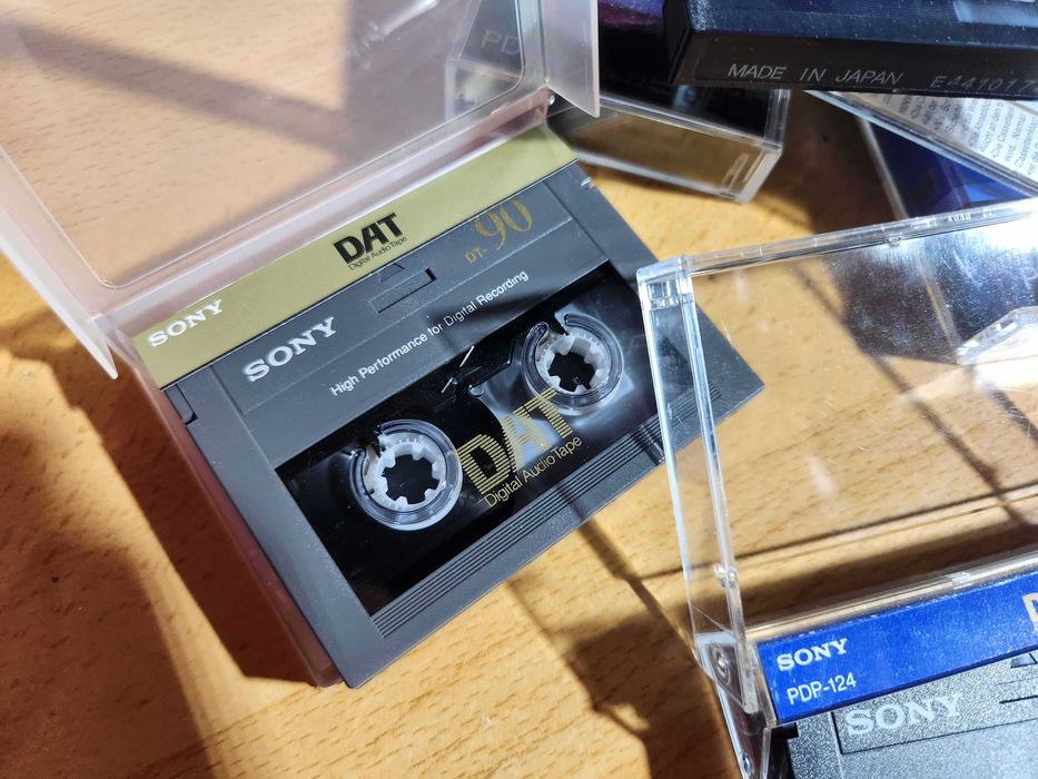 Cassetes Sony DAT 94 e 124