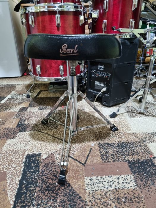 Krzeslo motocyklowe wykrecane pearl Podwójne nóżki gruby stabilne