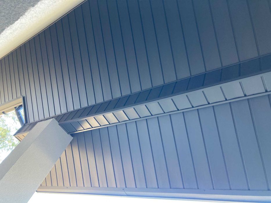 Podbitka Dachowa Montaż Podbitka PCV Drewniana