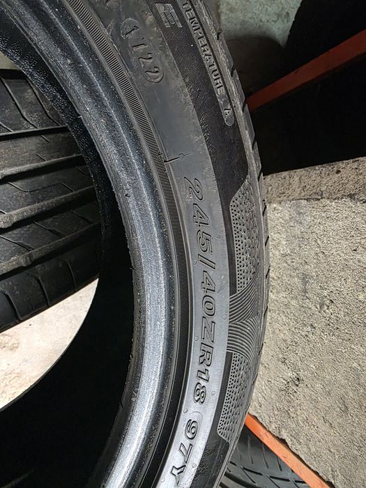 Opony Letnie 2szt-R18 245/40-Nexen-22rok-7mm
